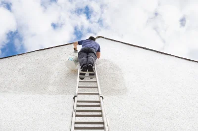 Peinture extérieure à Dieudonné — façades et ravalement